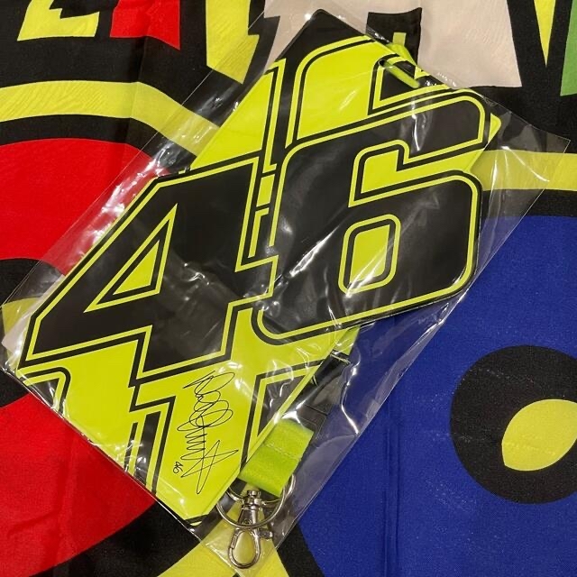 VR46 V.ロッシ選手  パスケース　チケットホルダー 自動車/バイクのバイク(その他)の商品写真