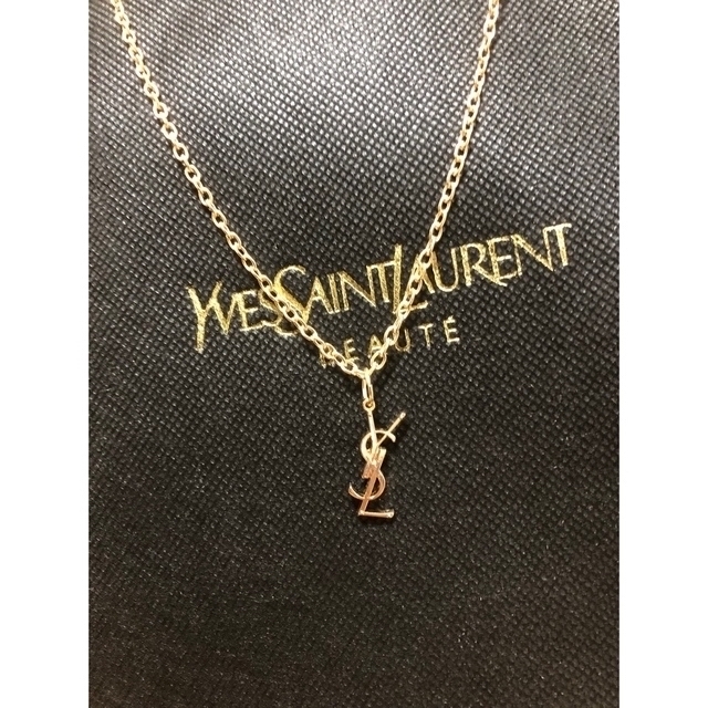 Saint Laurent(サンローラン)の【正規品】新品 イヴサンローラン チョーカー チャーム  ネックレス レディースのアクセサリー(ネックレス)の商品写真