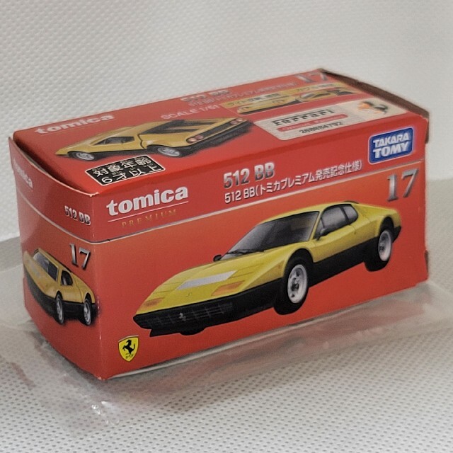 Ferrari(フェラーリ)の【新同品】トミカ プレミアム 512BB トミカプレミアム発売記念仕様 エンタメ/ホビーのおもちゃ/ぬいぐるみ(ミニカー)の商品写真