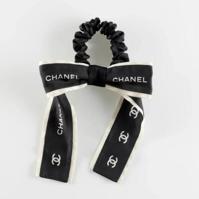 売れ筋ランキングも掲載中! CHANEL リボン シュシュ 黒 シャネル 2022