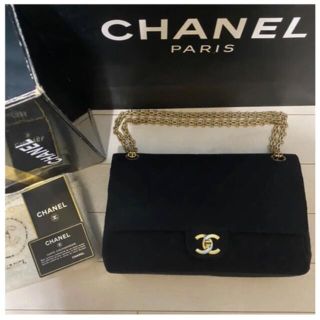 シャネル(CHANEL)の正規品　シャネル　Wフラップチェーン　マトラッセ　ジャージー　ショルダーバッグ(ショルダーバッグ)