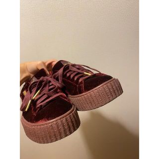 2個以上購入で送料無料 激レア!美品 FENTY PUMA by Rihanna クリーパー
