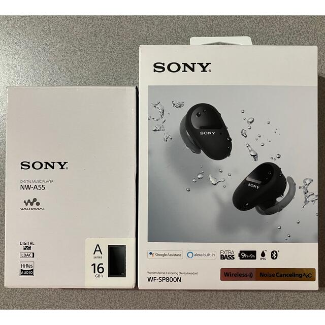 SONY ウォークマンとイヤホンのセット