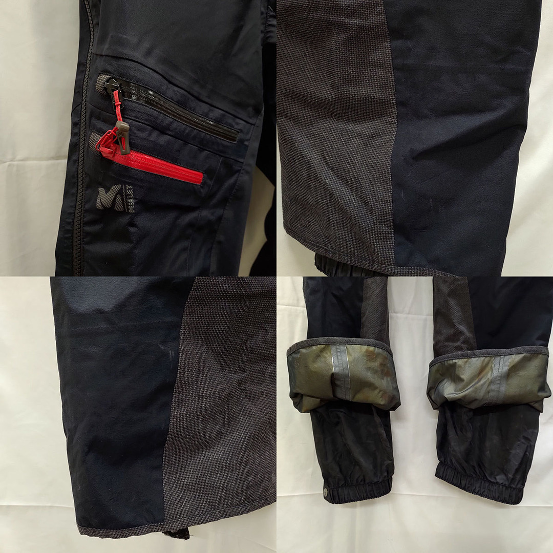 MILLET(ミレー)のミレー K PRO GTX PANT K プロ ゴアテックス パンツ L ブラック/グレー MIV5709 メンズ MILLET スキー スノボ スポーツ/アウトドアのアウトドア(その他)の商品写真