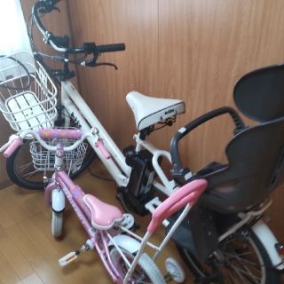 ブリヂストン(BRIDGESTONE)のブリジストン子供乗せ電動自転車(自転車本体)