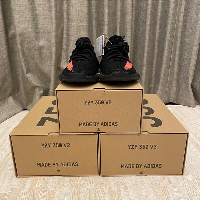 adidas(アディダス)のAdidas Yeezy 350 V2 Core Black Red 24.0㌢ レディースの靴/シューズ(スニーカー)の商品写真