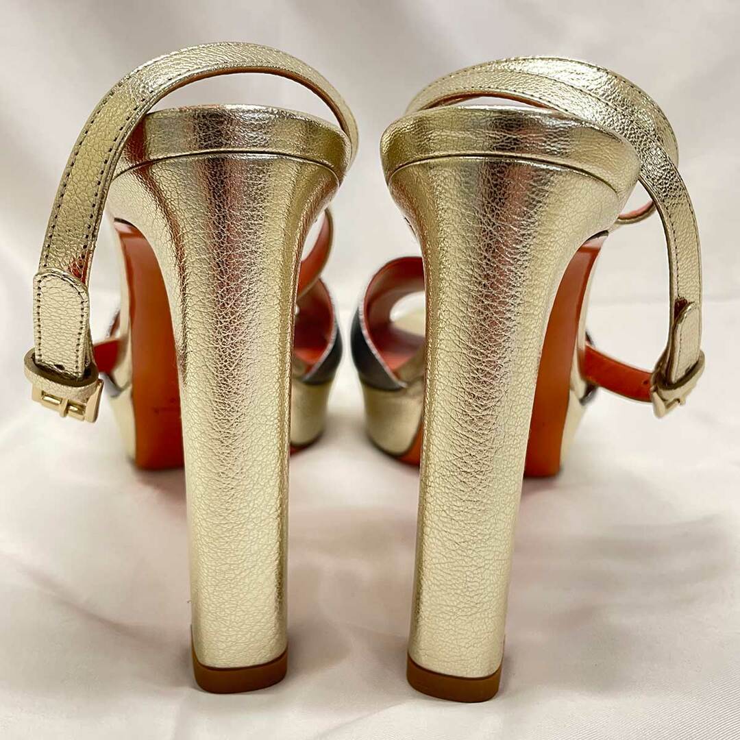 未使用品】Santoni サントーニ 57127 ヒール サンダル ハイヒール