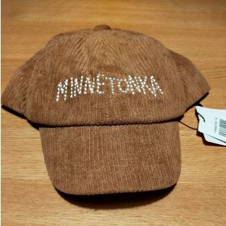 ミネトンカ(Minnetonka)のコーデュロイ　　キャップ　レディース　キッズ　帽子　　秋　冬　防寒(帽子)