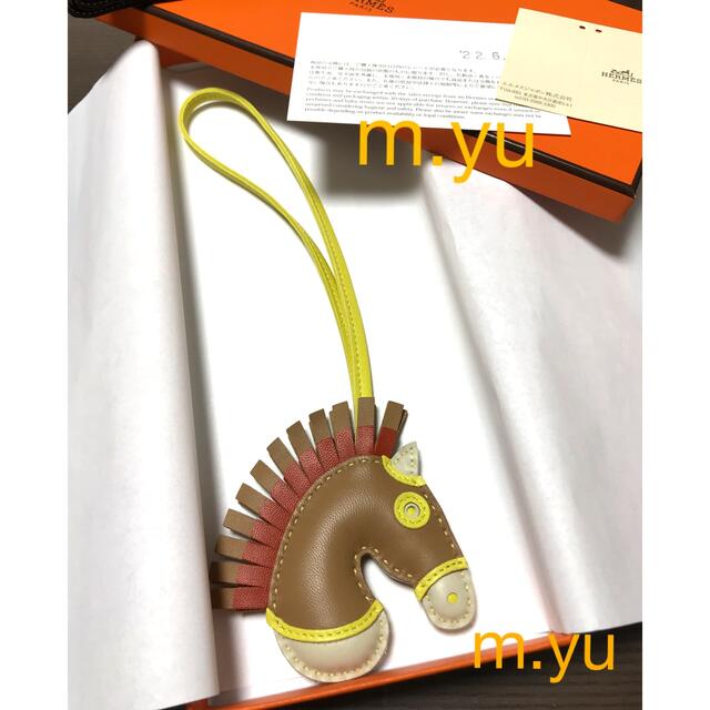 完成品 Hermes - エルメス⭐️ジージー・カマイユチャーム⭐️クレ