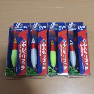 メジャークラフト(Major Craft)の未開封/メジャークラフト/御免なスッテ 中おもりスッテ25号&20号/4個セット(ルアー用品)