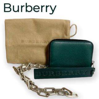 BURBERRY - 【新品】BURBERRY バーバリー チェーン付き カードケース