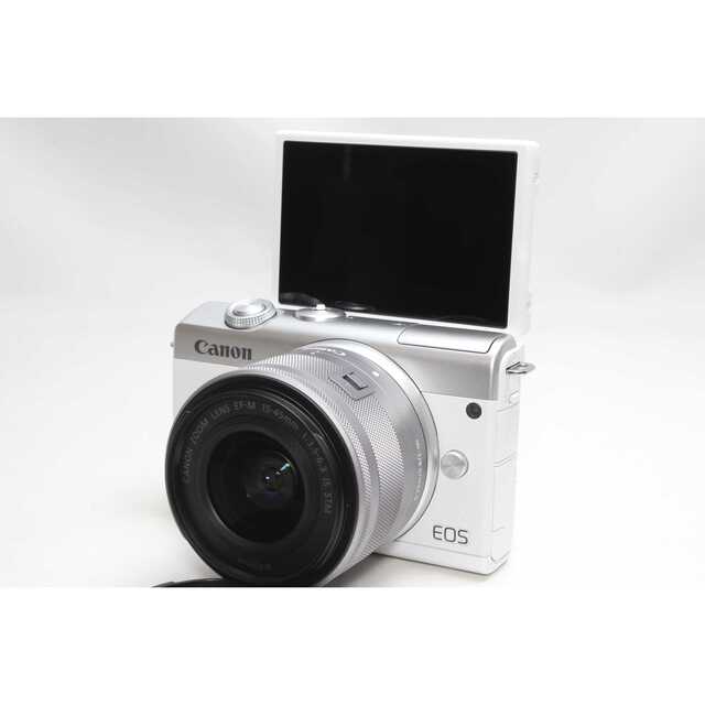 ❤️超人気最新モデル❤️Canon EOS M200 レンズキット | www