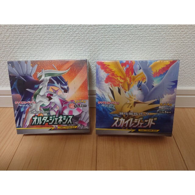 ポケモンカード　オルタージェネシス　スカイレジェンド box 新品未開封 エンタメ/ホビーのトレーディングカード(Box/デッキ/パック)の商品写真