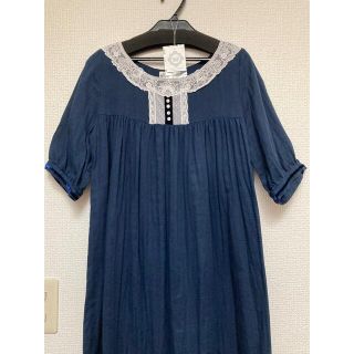 ジェーンマープル(JaneMarple)のセラフィム　SERAPHIM ブドワール ワンピース 34,250円 ネイビー(ロングワンピース/マキシワンピース)