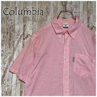 コロンビア(Columbia)のColumbia コロンビア 半袖シャツ ピンクチェック(シャツ)