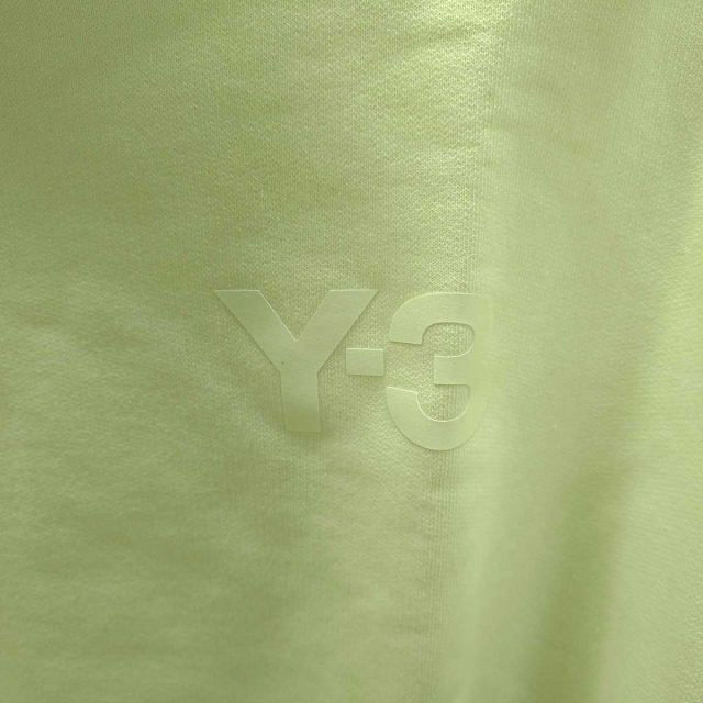 【未使用】アディダス Y-3 ワイスリーM CLASSIC CHEST LOGO CREW SWEATSHIRT スウェット シャツ M ライトグリーン HG6216