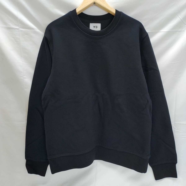 s - 【未使用】アディダス Y-3 ワイスリー M CLASSIC BACK LOGO CREW