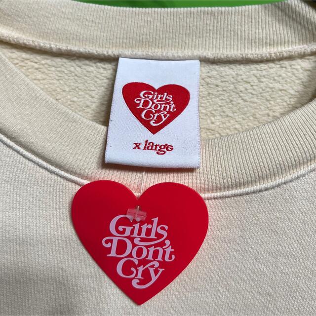 Girls Don't Cry クルーネック スウェットシャツ XL