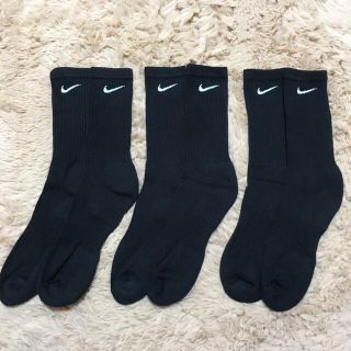 ナイキ(NIKE)のナイキ NIKE 3Pロゴソックス　23〜25cm ブラック(ソックス)