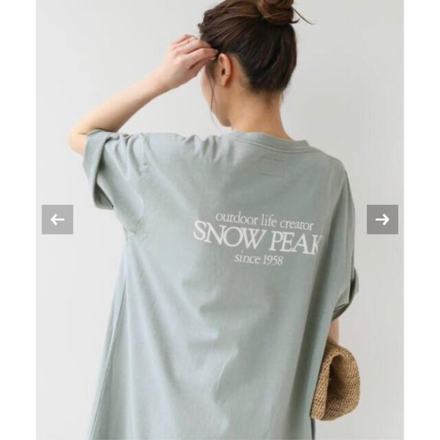 Snow Peak(スノーピーク)の新品★ relume 別注　SNOW PEAK / スノーピーク　ワンピース レディースのワンピース(ロングワンピース/マキシワンピース)の商品写真