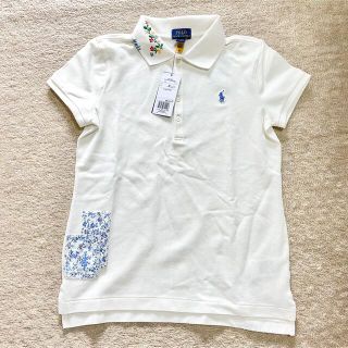 ポロラルフローレン(POLO RALPH LAUREN)のポロラルフローレン ポロシャツ キッズ　160 XL レディースにも(Tシャツ/カットソー)