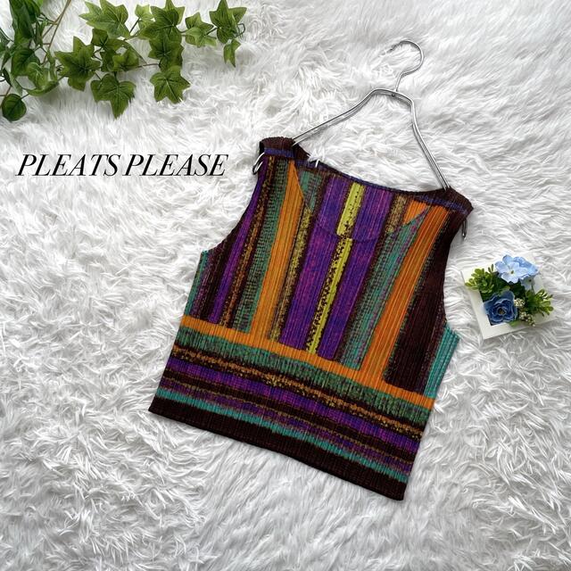28%割引 公式の PLEATS PLEASE ISSEY MIYAKE - 美品 プリーツプリーズ 終売品 please pleats プリーツ トップ プリーズ Tシャツ/カットソー(半袖/袖なし)
