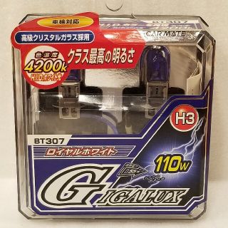 カーメイト(CAR MATE)のカーメイト　H3　ギガルクス　ロイヤルホワイト　4200K　HIDホワイト光(メンテナンス用品)