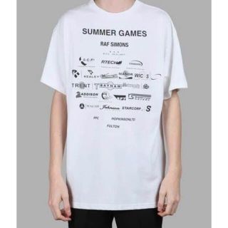 ラフシモンズ(RAF SIMONS)のRaf Simons Summer Games Cotton-jersey T(Tシャツ/カットソー(半袖/袖なし))