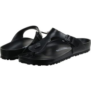 ビルケンシュトック(BIRKENSTOCK)のビルケンシュトックギゼ26cmブラックサンダル黒新品未使用箱付き中古品2足セット(サンダル)