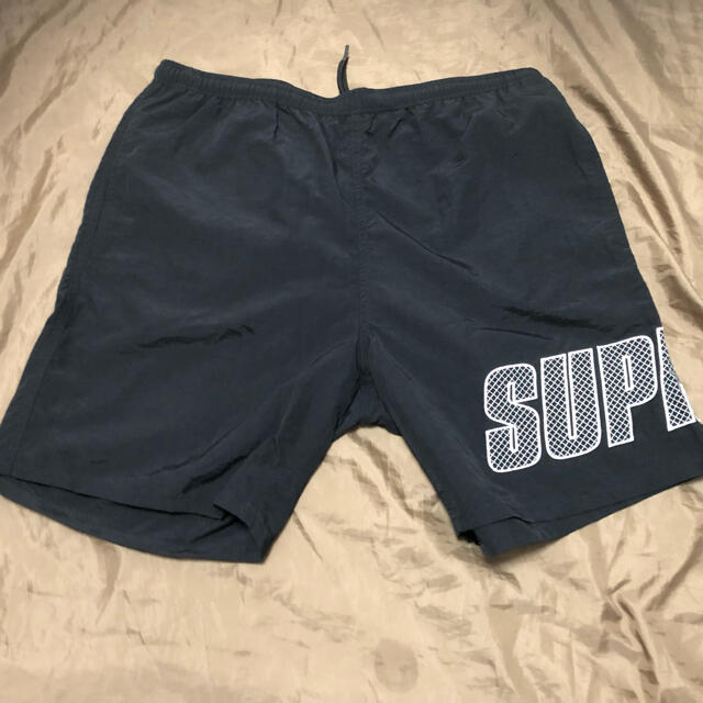 supreme logo applique water short 水着Mサイズ | フリマアプリ ラクマ