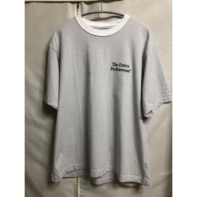 enjoyエンノイ　S/S Border T-Shirt  Sサイズ