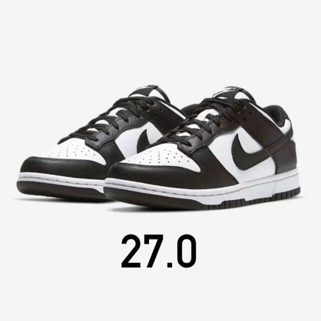 Nike Dunk Low Retro "White/Black" パンダ