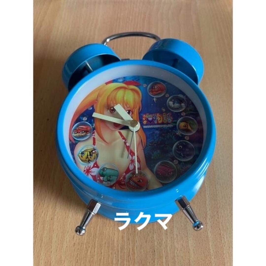 SANYO(パチンコ・パチスロ)(サンヨー(パチンコ・パチスロ))の新品 海物語 サウンド目覚し時計 マリンちゃん パチンコ ジャグラー 置き時計 インテリア/住まい/日用品のインテリア小物(置時計)の商品写真