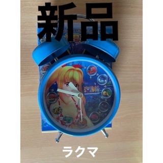 サンヨー(パチンコ・パチスロ)(SANYO(パチンコ・パチスロ))の新品 海物語 サウンド目覚し時計 マリンちゃん パチンコ ジャグラー 置き時計(置時計)