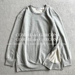 コムデギャルソン(COMME des GARCONS)の2022SS コムコム コムデギャルソン スリット オーバーサイズ スウェット(トレーナー/スウェット)