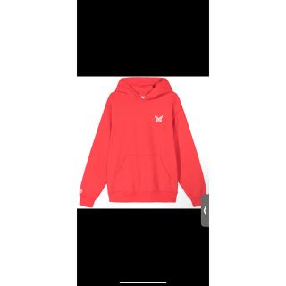 ジーディーシー(GDC)のGirls Don’t Cry Butterfly Hoody Red(パーカー)