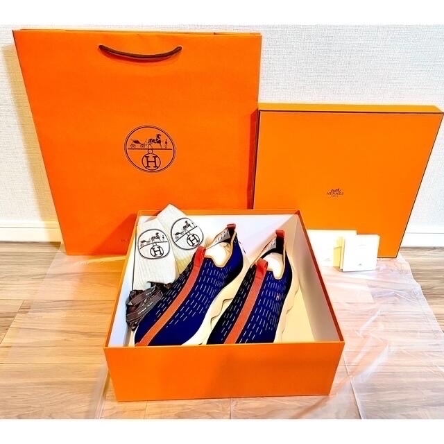 HERMES エルメス エクレール スニーカー 新品未使用 メンズサイズ 43 HERMES エルメス エクレール スニーカー 新品未使用 メンズサイズ 43