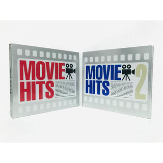 【廃盤】歴代映画『ムービーヒッツ 1&2』主題歌サントラベスト盤CD2枚セット(映画音楽)