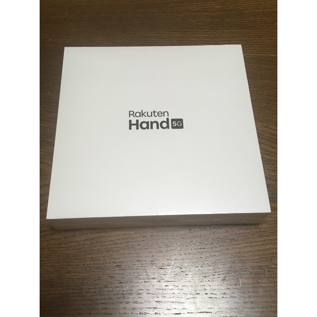 新品未開封 SIMフリー Rakuten Hand 5GP780レッド判定○12