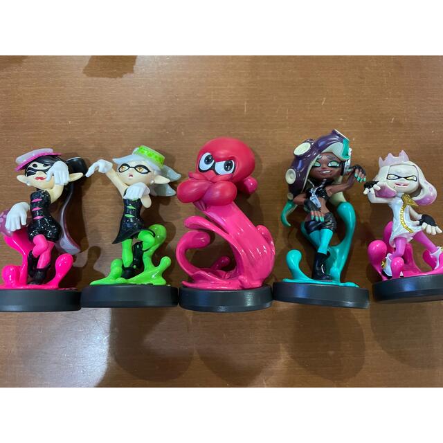 amiibo  スプラトゥーン　アミーボ　ヒメ　イイダ　アオリ　ホタル