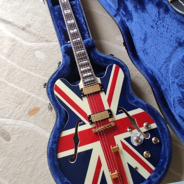 エピフォン シェラトン ユニオンジャック Epiphone Sheraton