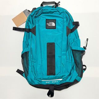 ザノースフェイス(THE NORTH FACE)の新品 ノースフェイス ホットショット バックパック リュックサック FG 緑(バッグパック/リュック)