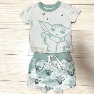 ベビーギャップ(babyGAP)のbaby GAP 上下セット 60 3-6か月(カバーオール)