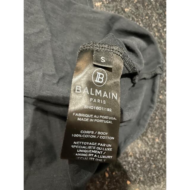 BALMAIN(バルマン)のbalmain バルマンtシャツ  Sサイズ メンズのトップス(Tシャツ/カットソー(半袖/袖なし))の商品写真
