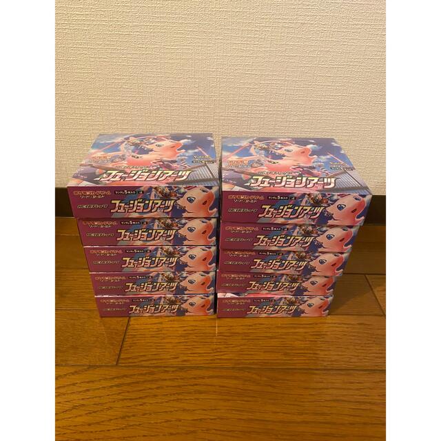【高い素材】 ポケモン - 新品未開封 シュリンク付き 10BOX フュージョンアーツ Box/デッキ/パック 【高い素材】 ポケモン - 新品未開封 シュリンク付き 10BOX フュージョンアーツ Box/デッキ/パック