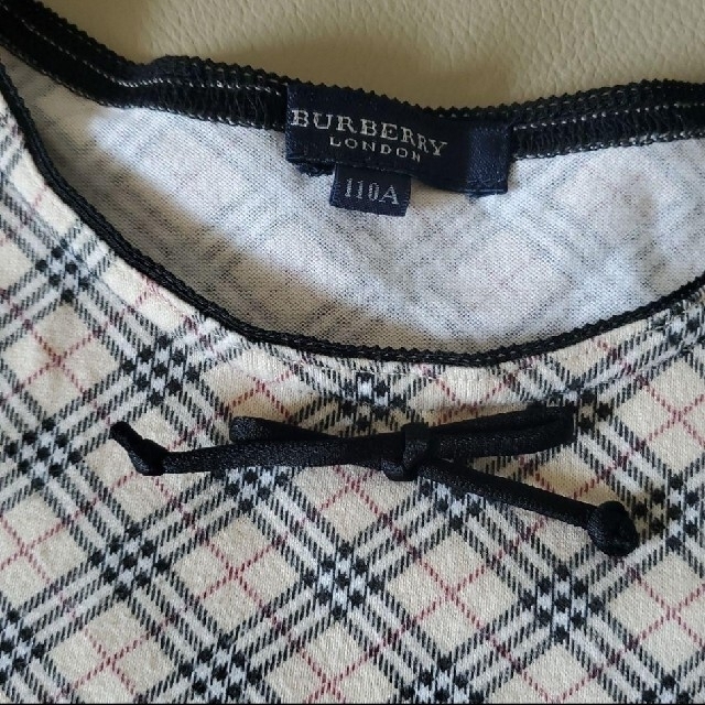 BURBERRY(バーバリー)のバーバリー　女児ワンピース/チュニック 110 キッズ/ベビー/マタニティのキッズ服女の子用(90cm~)(ワンピース)の商品写真