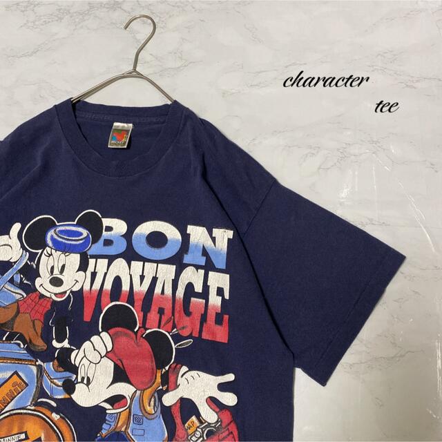 Tシャツ　ディズニー　Disney  USA シングルステッチ　ミッキー　ミニー