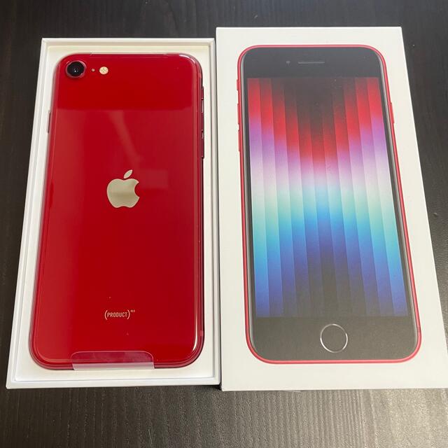 Apple iPhone SE第3世代64GB REDレッド