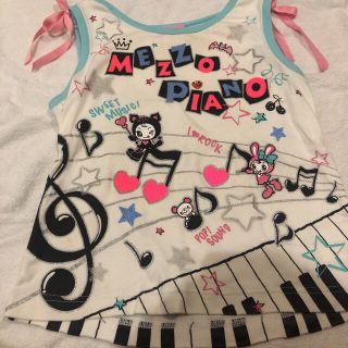 メゾピアノ(mezzo piano)のタンクトップ　メゾピアノ(Tシャツ/カットソー)