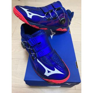 ミズノ(MIZUNO)のミズノ　ウェーブメダルBOA 美品　26.0センチ(卓球)